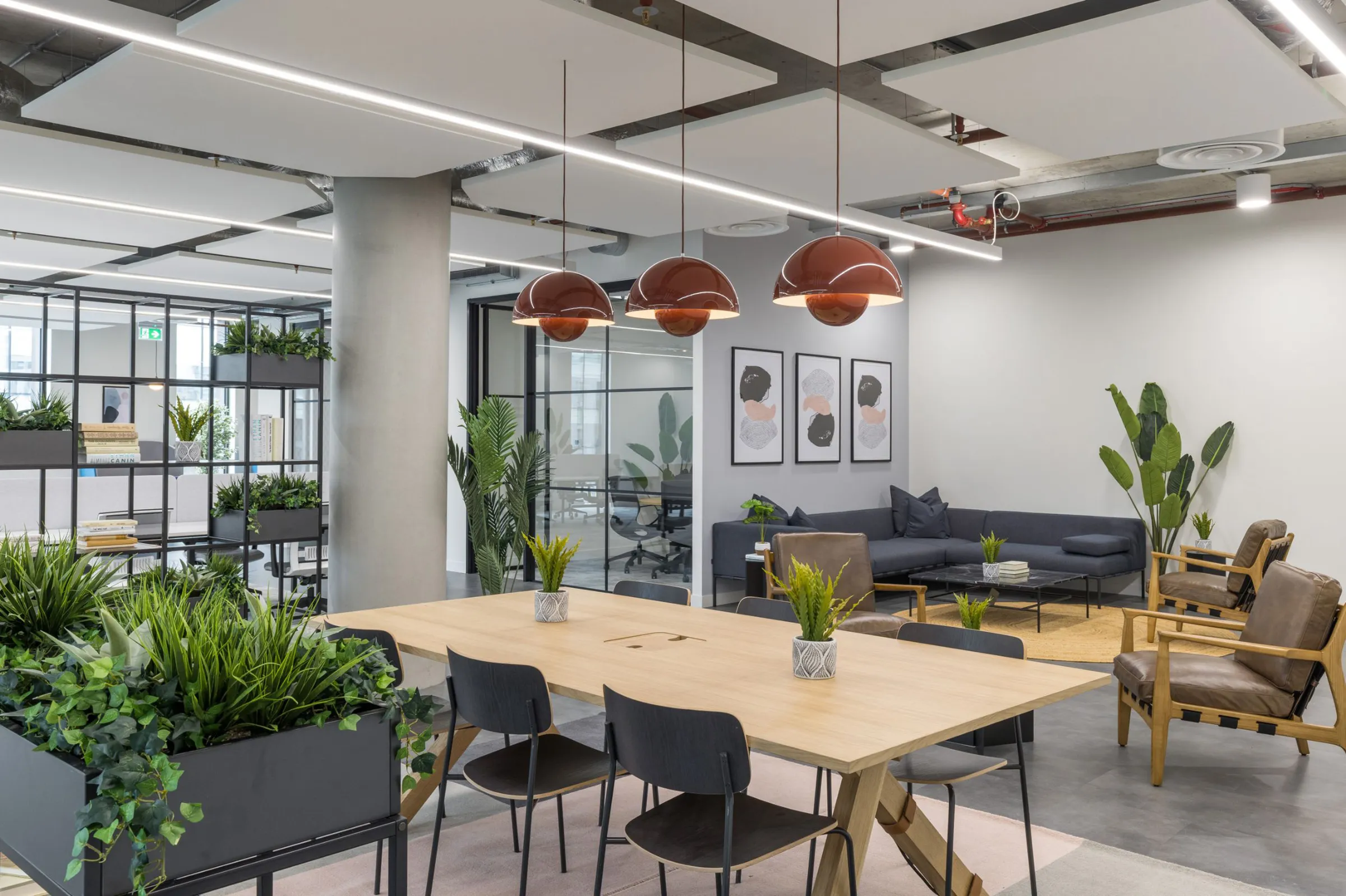 Loop Interiors | Hive Building | Fitted office suite for a client to…