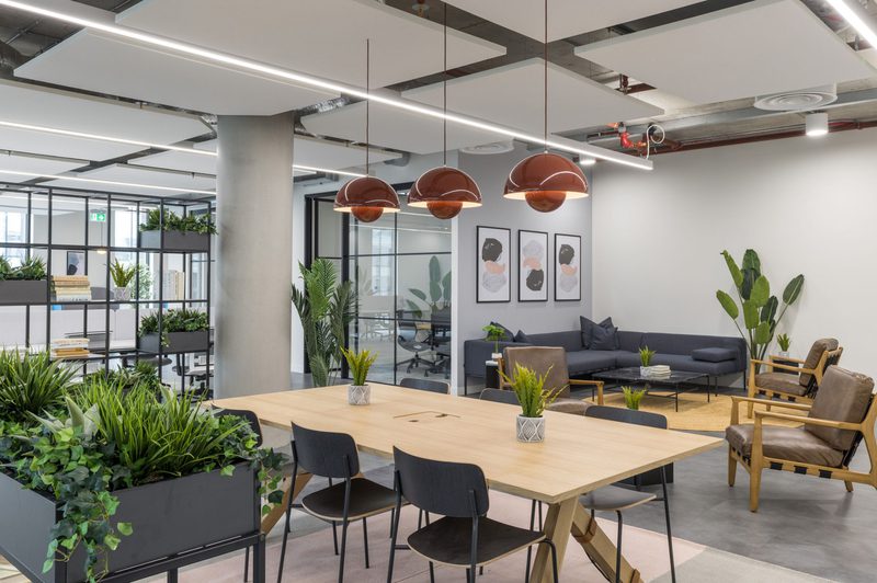 Loop Interiors | Hive Building | Fitted office suite for a client to…